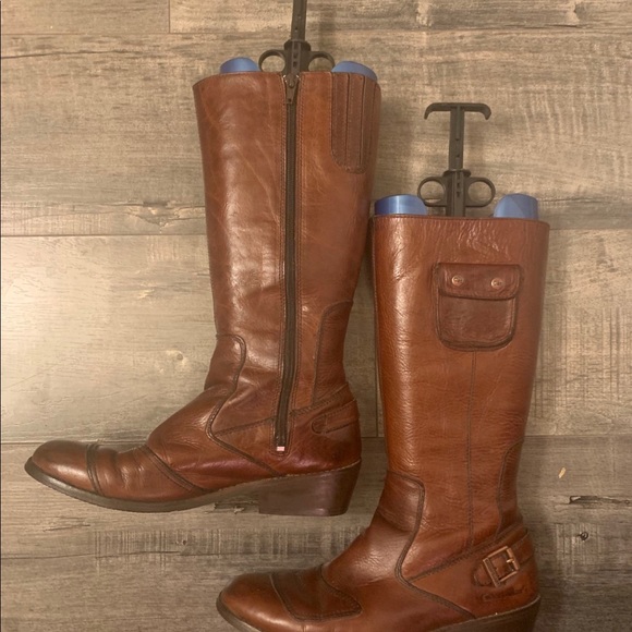 Caterpillar leather UGC size 9 Women’s brown boots - Picture 5 of 6